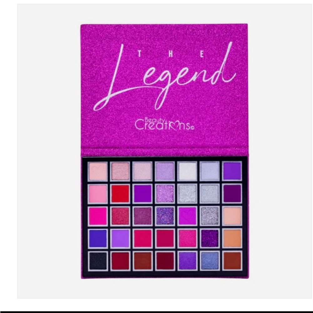 The Legend eye shadow palette big sale